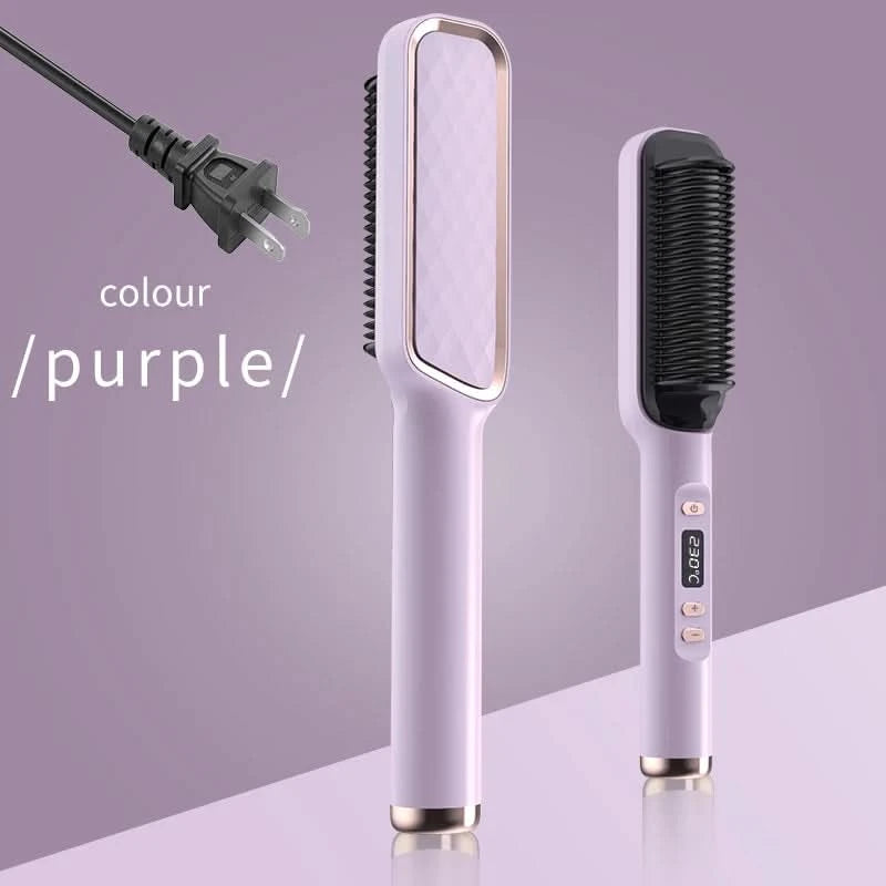 Electric Hair Straightener Brush