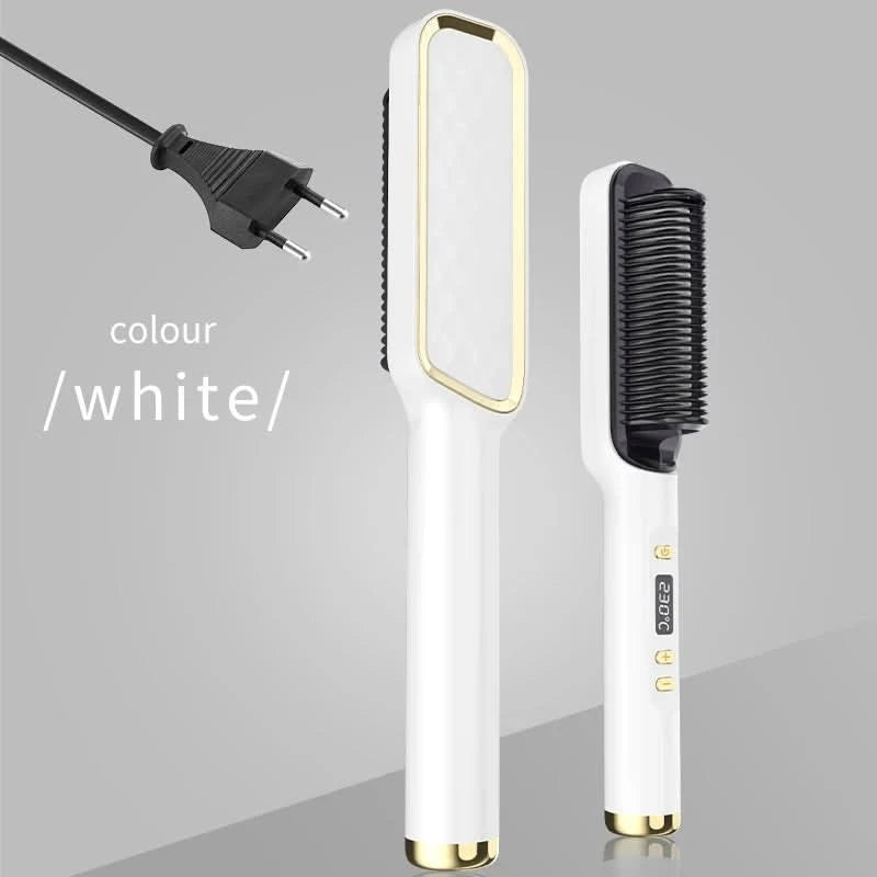 Electric Hair Straightener Brush