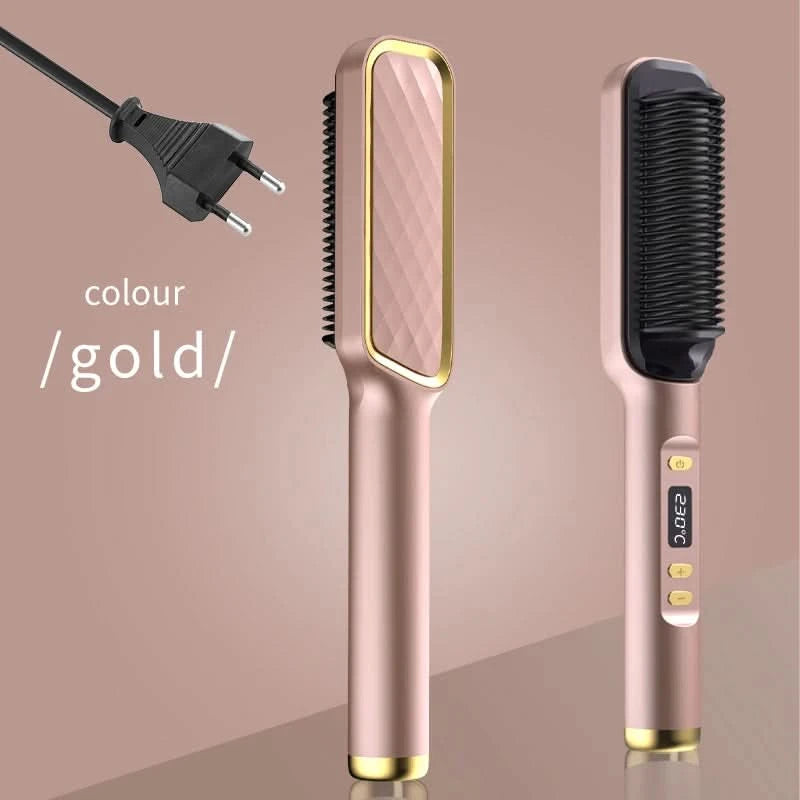 Electric Hair Straightener Brush