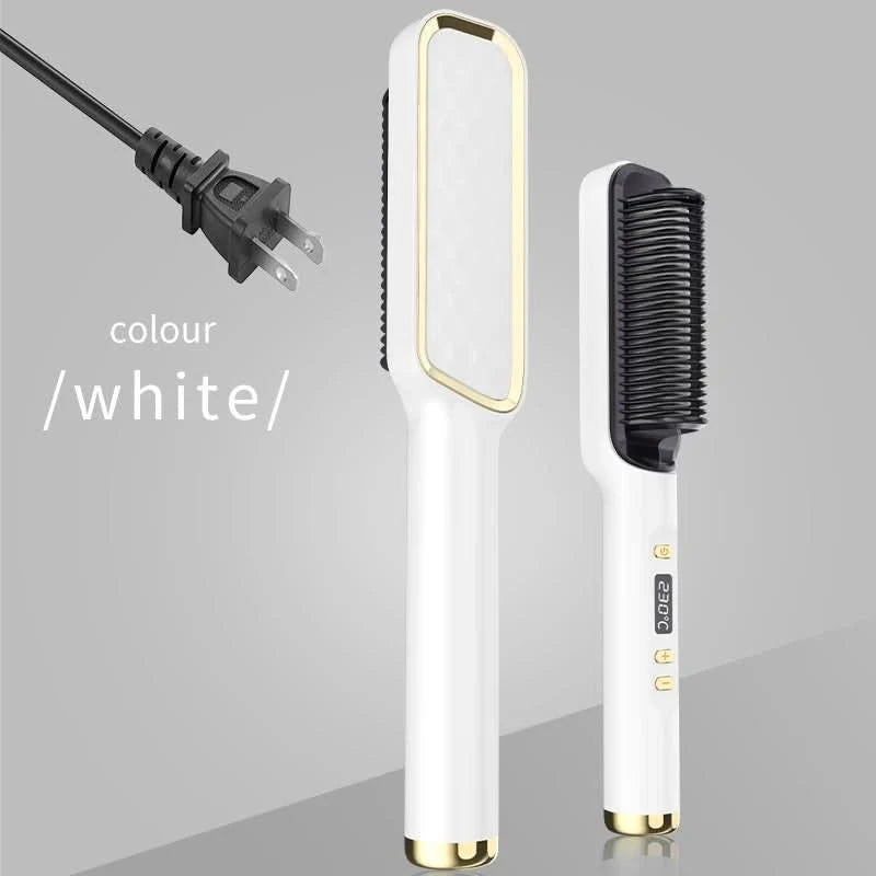 Electric Hair Straightener Brush